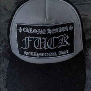 Authentic Chrome Hearts Hat (F*ck Hollywood Usa)
